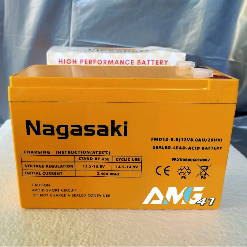 Aki / Accu Sprayer Elektrik NAGASAKI 8Ah 12V 0