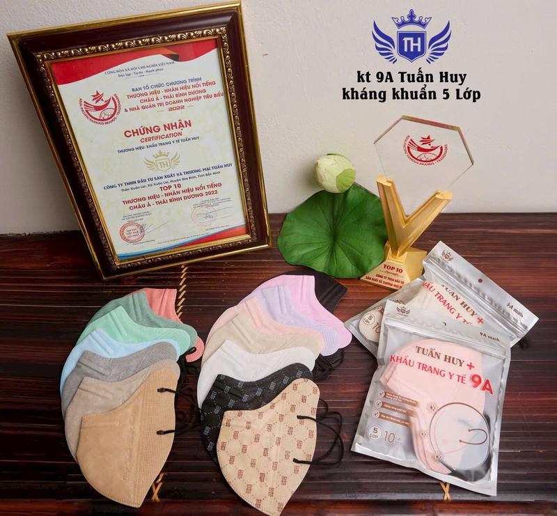 [MUA 100c 9A tặng 20c 5D] Khẩu trang 9A TUẤN HUY 5 lớp Siêu Chống Nắng,Khắc Tinh của Mặt Trời, che phủ rộng kháng khuẩn hottrend Women Phụ Kiện Voan