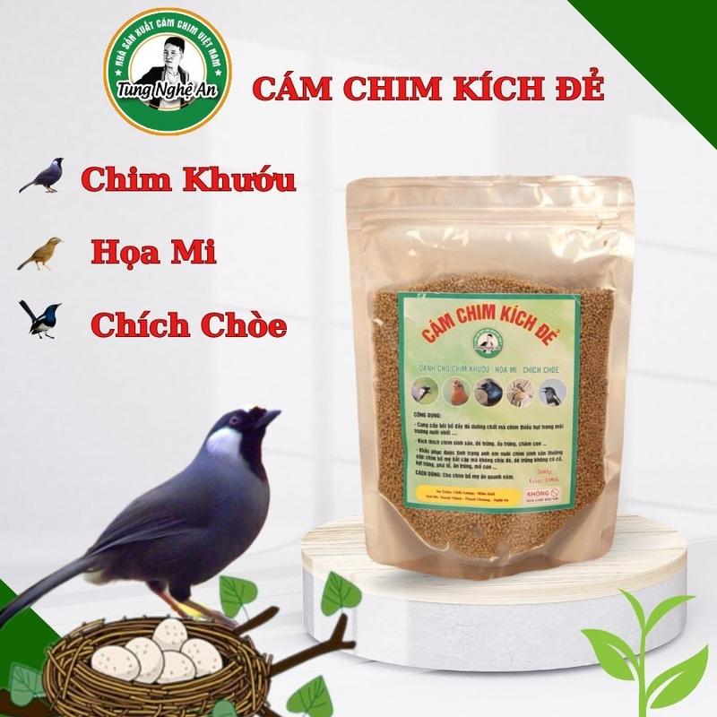 Cám kích đẻ chim Khướu - Chích hòe - Họa Mi ( gói 500g )
