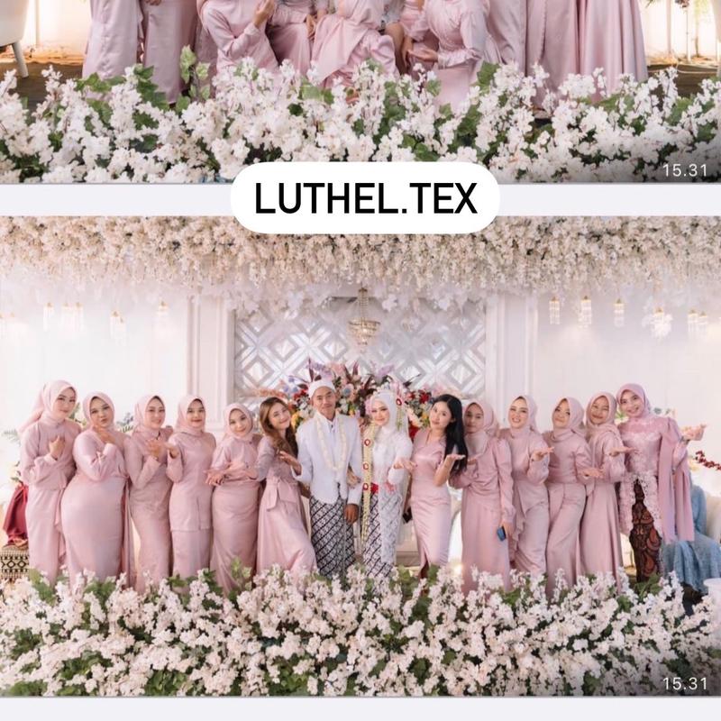 Paket Bridesmaid Satin Velvet + Paperbag TERMURAH 6