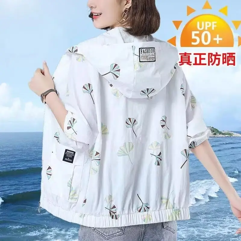Áo Khoác Chống Nắng Cho Mẹ Trung Niên Dành Cho Nữ, Mỏng, Ngoại Cỡ, Tay Dài, Thích Hợp Cho Mùa Hè 2025, Áo Chống Nắng Dành Cho Nữ, Được Thu Thập Bởi 11k Người