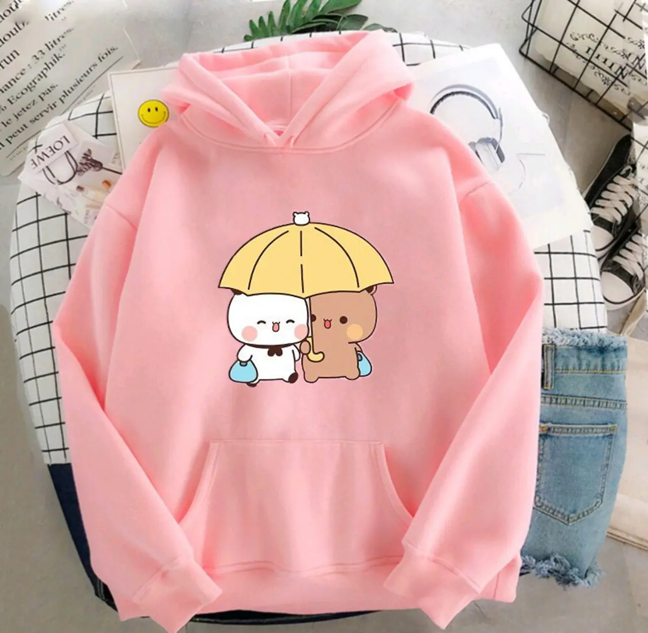 Áo Khoác Nỉ Mỏng Từ 30kg Đến 44kg Hoodie Nhỏ Xinh Dễ Thương