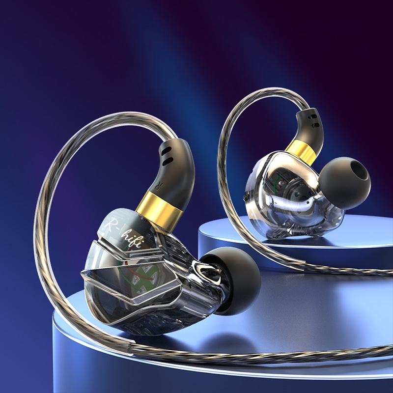 Product Introduction of Tai nghe dây nhét tai M35 dành riêng cho máy tính bàn PC có 2 giắc cắm 3.5 riêng biệt và có mic hỗ trợ đàm thoại-Poermax Earphone 18
