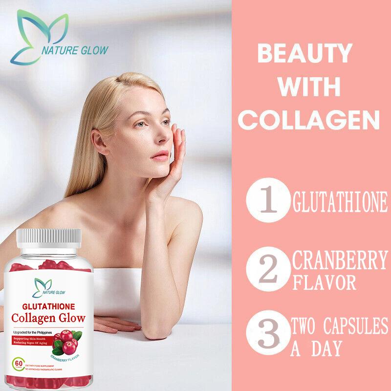 glutathione collagen glow price in philippines KAIRVI Glutathione Collagen Glow Gummies Skin Whitening & Anti-Aging  Supplement, Strawberry Flavor, 60 Count: Buy Online at Best Price in UAE main image 0