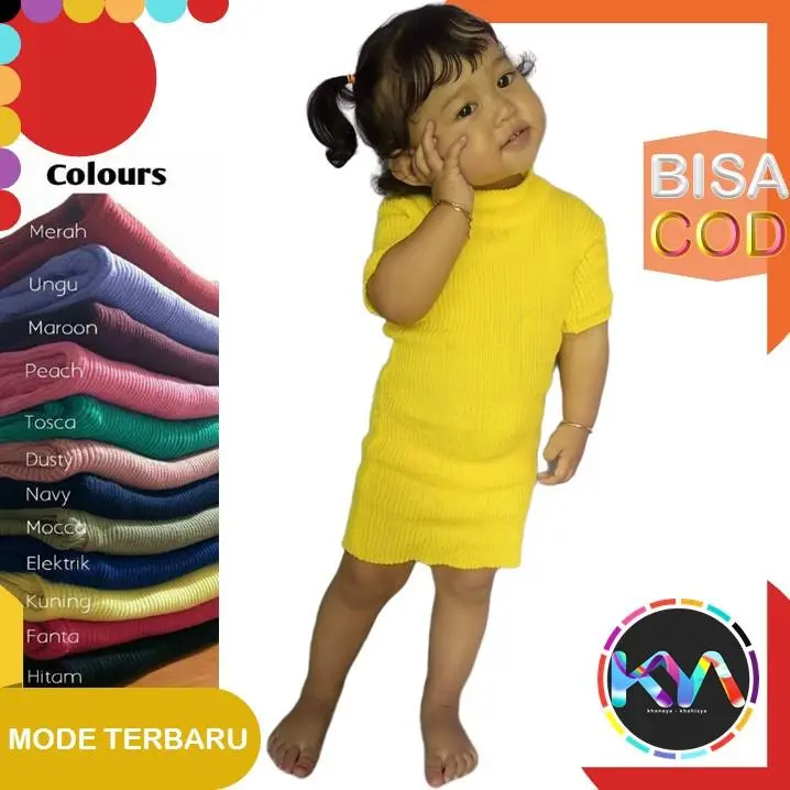 Dress Rajut Anak usia 1 s/d 6 Tahun Model Terbaru 1