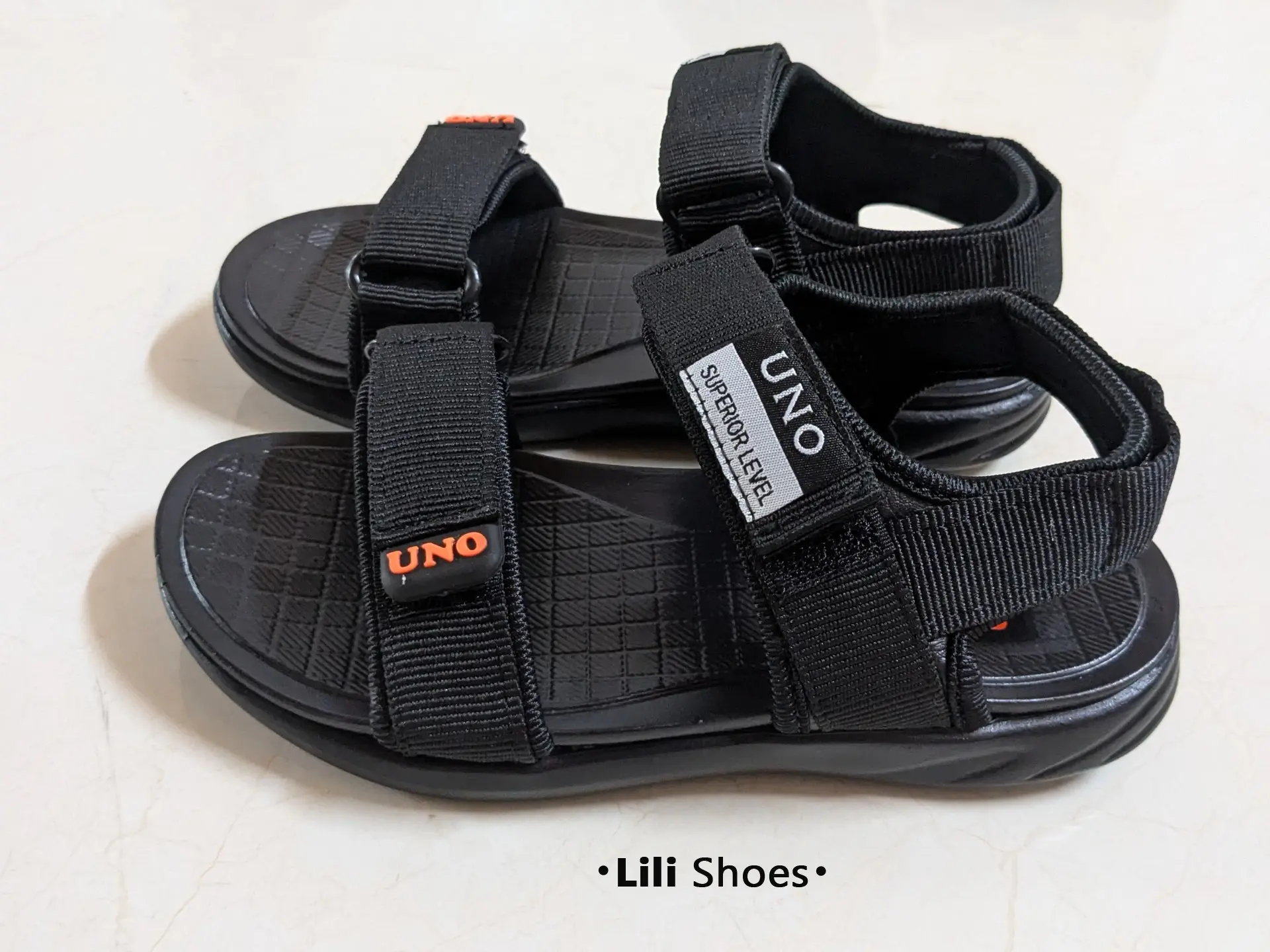 Size 31-35- Dép quai hậu sandal nam đi học đi chơi, chất PU mang nhẹ êm chân, quai giày vải dù chắc chắn