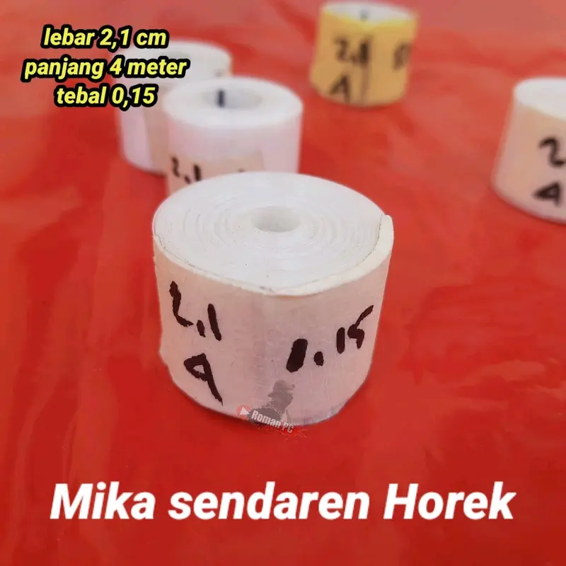 Mika sendaren Layangan 0,15 lebar 2,1 cm panjang 4 Meter 0