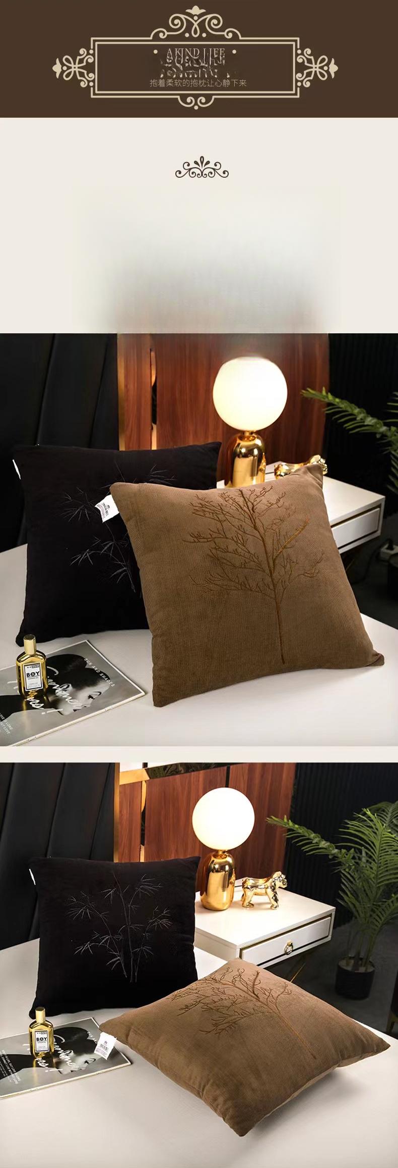 Product Introduction of 2025 New embroidered throw pillows 3