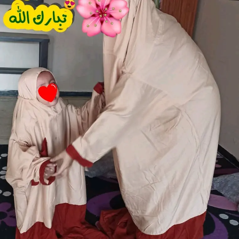 Mukena Anak / Mukena Couple / Mukenah Hadramaut 1