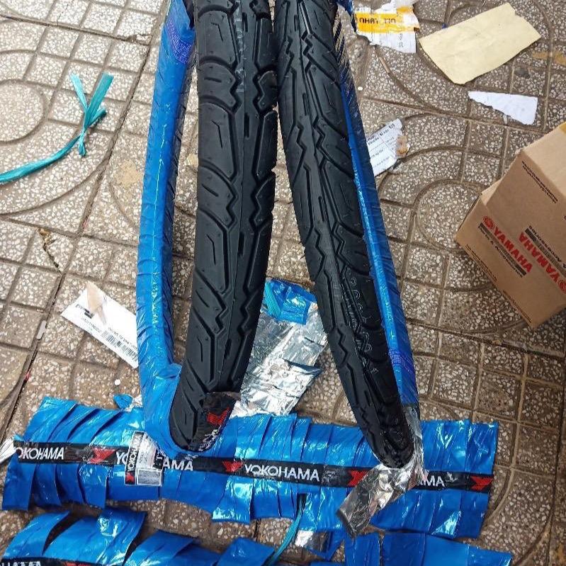 Lốp có ruột YOKOHAMA 250/17 275/17 Bám Đường Tốt