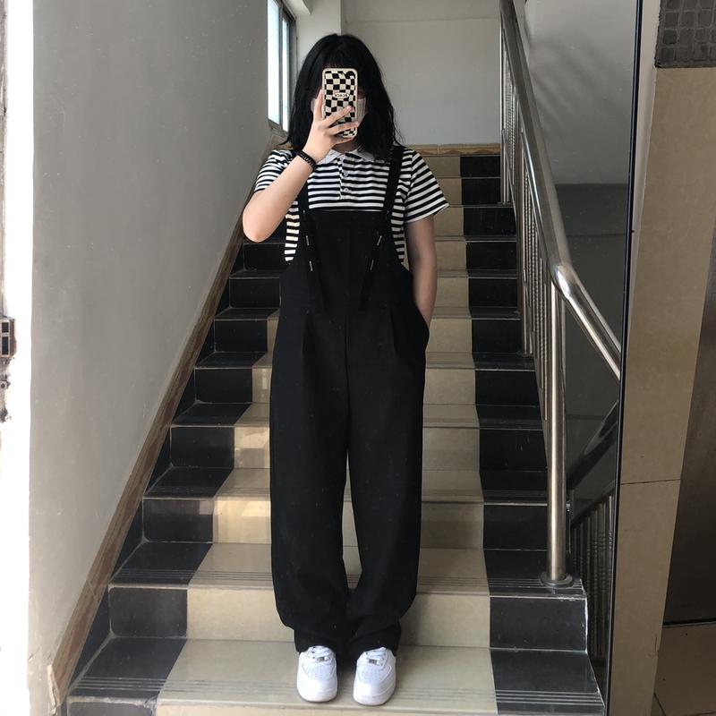 [Bigsize]Quần yếm dài bigsize chất liệu dày dặn đứng form đủ size 60-100kg