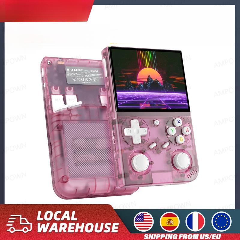 Handheld Game Console 3.5'' IPS Screen Linux System Dual Joystick ...