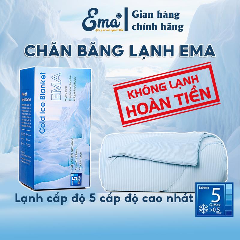 Chăn băng lạnh EMA công nghệ Nhật Bản lạnh cấp độ 5 - Mền mùa hè siêu mát lạnh