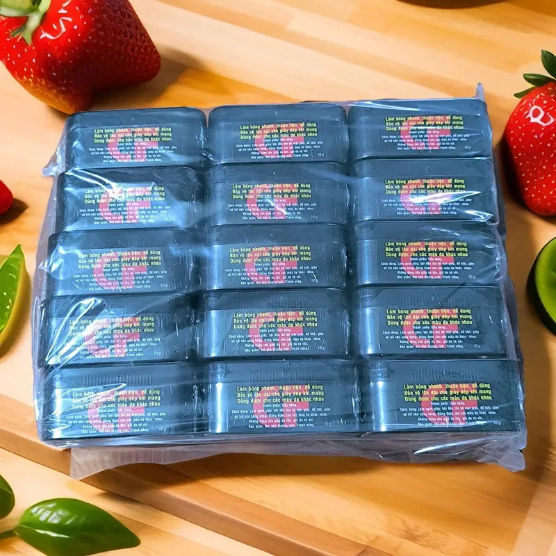 Xi mút CF làm bóng và sạch giày da chính hãng si đen 1