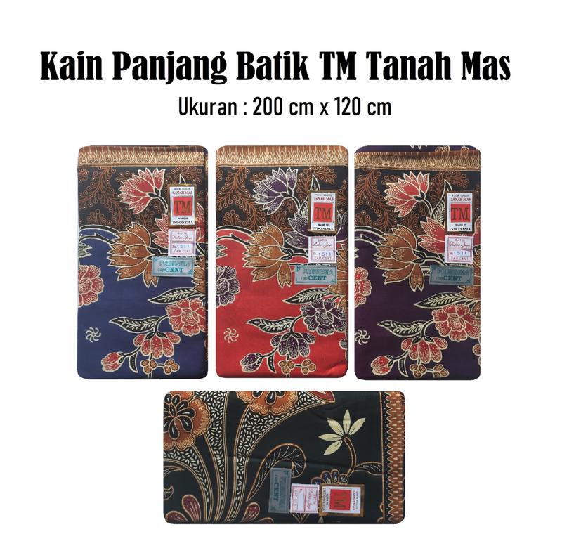Kain Panjang TM Tanah Mas Kain Panjang Ibu Melahirkan Kain Batik Panjang Kain Jarik Panjang Samping 0
