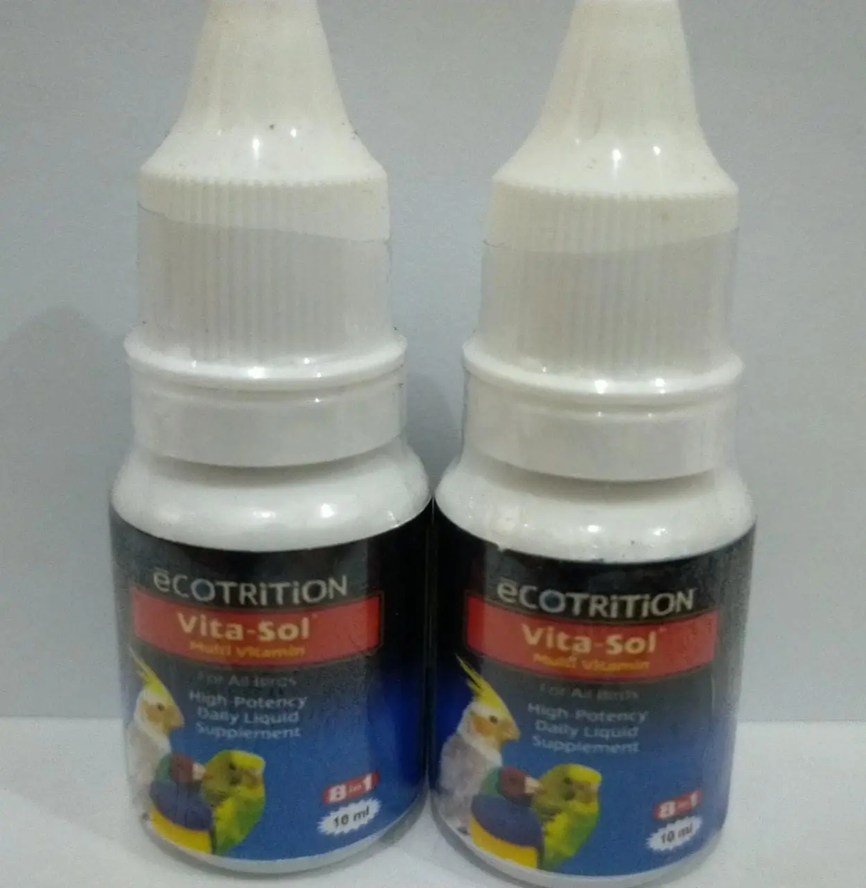 Vitasol daily 10ml ecotrition Vita-sol vitamin harian penggacor BURUNG