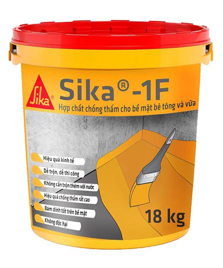 [Sika] Sika 1F – Chống thấm mái, sân thượng, nhà vệ sinh, seno – 6kg 3