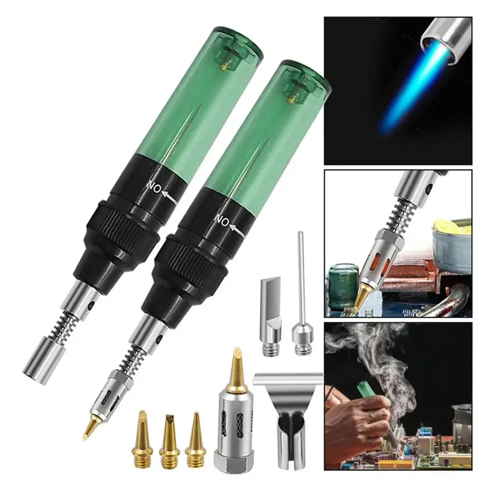 Bàn ủi hàn bằng Gas Cầm Tay Cỡ Nhỏ Bút không dây hàn bằng Gas Alkane, Bộ đèn pin sắt H7P9