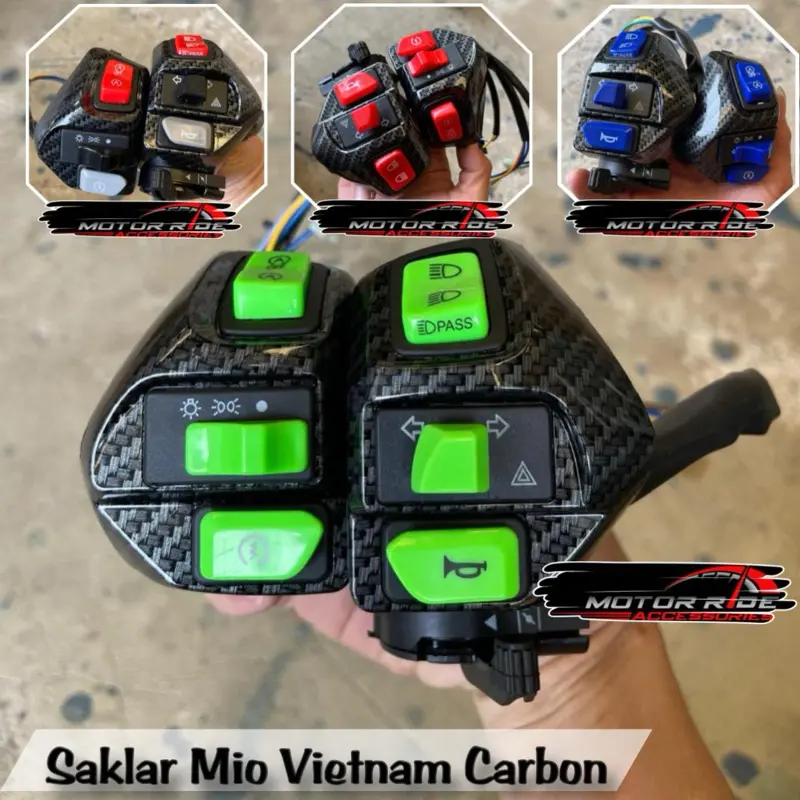 Saklar Set Mio Aerox Kiri Kanan Vietnam Komplit Engine Plus Hazard Saklar Aerox Old All Mio Mio J Mio Sporty Mio M3 Dll Motorcycle