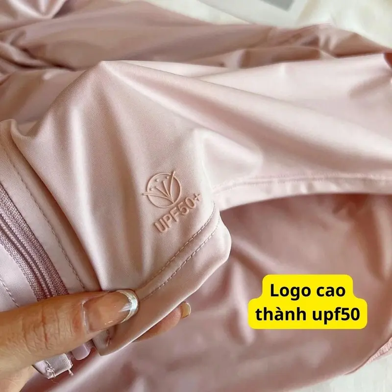 Áo chống nắng nữ dáng lửng chống tia cực tím UPF50+ chống tia UV chất lụa nhẹ, thoáng mát free size đến 70kg 4