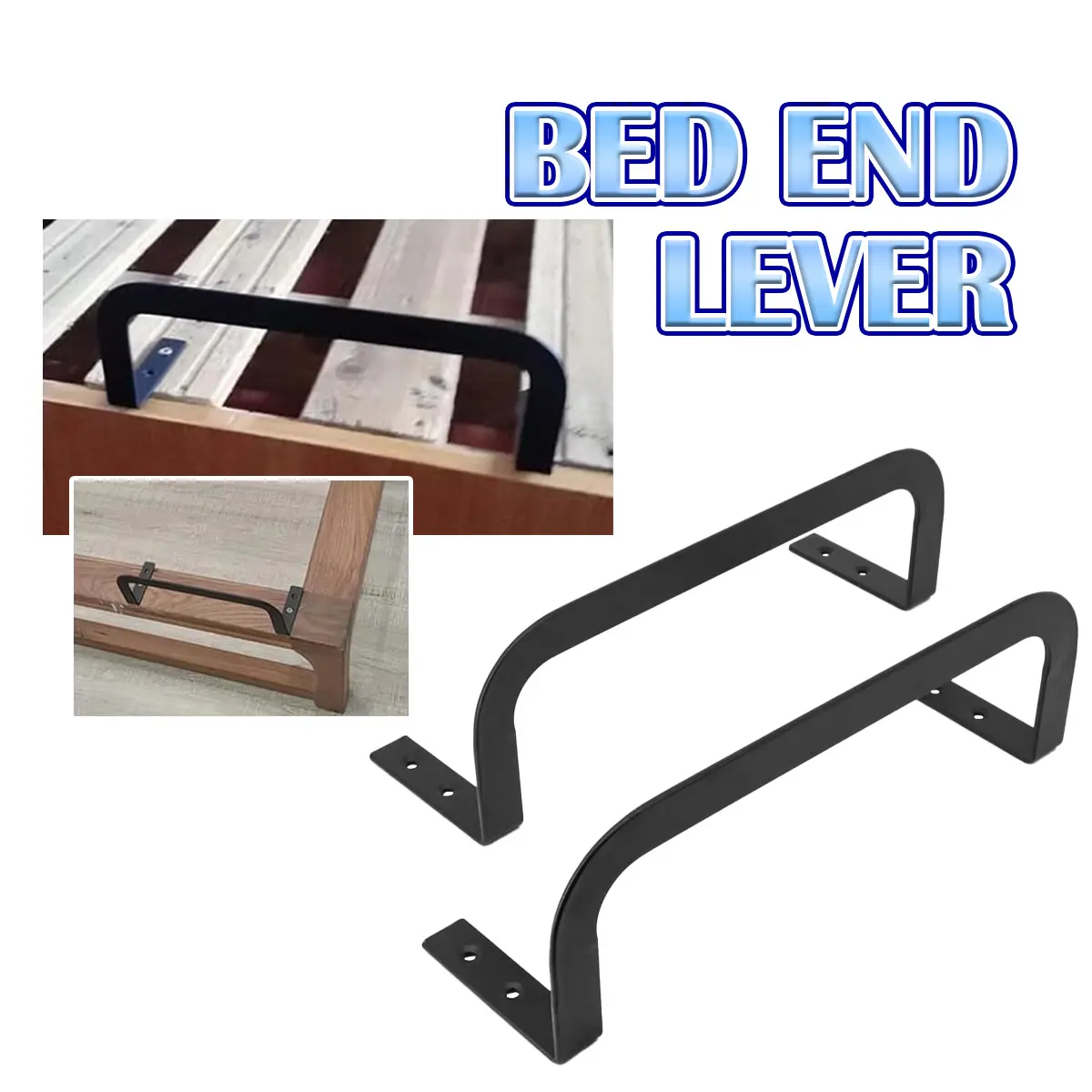 2PCS Rel kaki tempat tidur / Pengikat kasur / Pelindung kasur anti selip / Perangkat anti-gerakan kasur