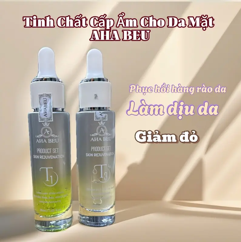 Serum cấp ẩm cho da (2 Sản phẩm) Skincare Women Làm Đẹp Da Dưỡng Ẩm Da Chăm Sóc Da 2