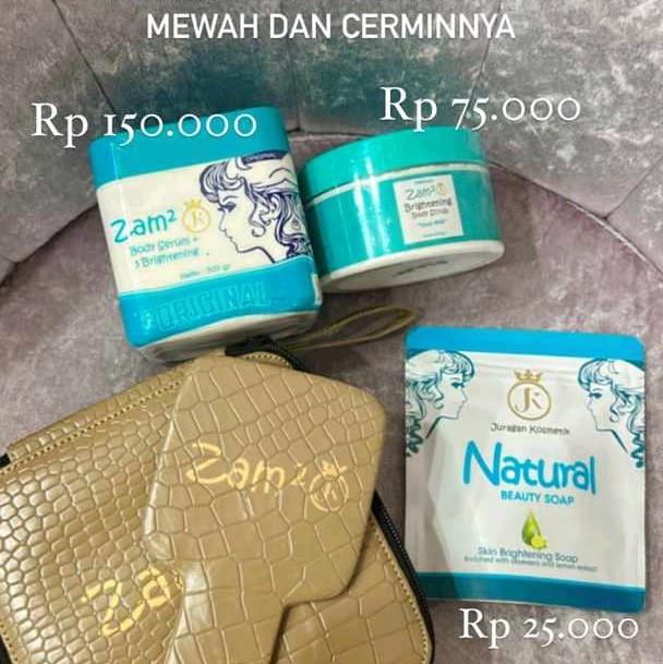 PROMO PAKET BUNDLING ZAM2JK FREE TAS MAKEUP +CERMIN 1