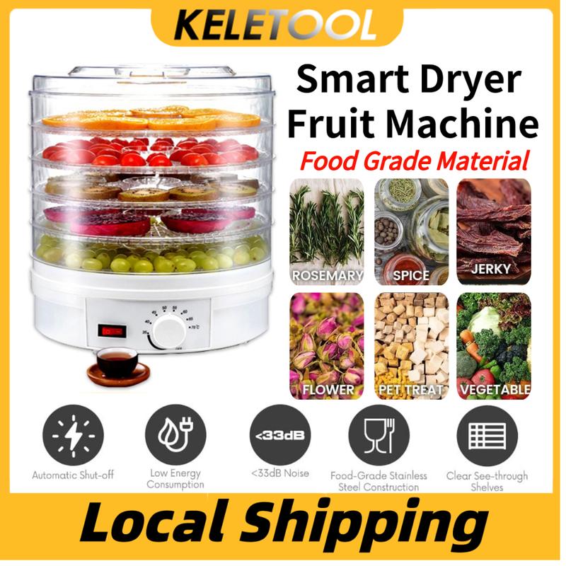 Product Introduction of LOCAL SHIPPING Food Dehydrator Vege Filament Dehydrated Machine Dehydrater Freeze Air Dryer Dried Fruit Fruits Veggie Drying Digital 0