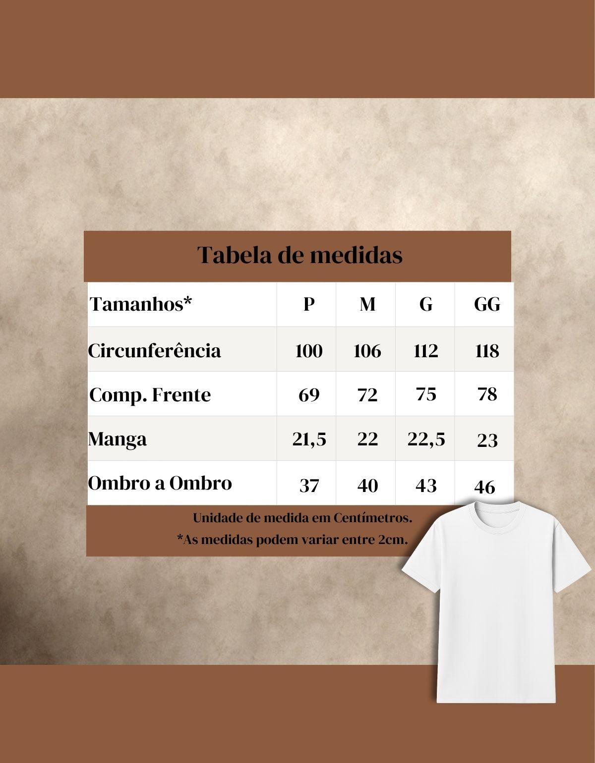 Camiseta Religiosa Masculina Medalha de São Bento A Cruz Sagrada