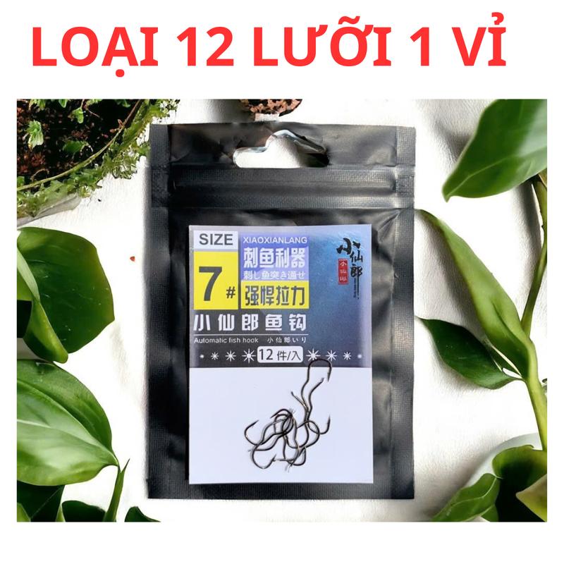 Lưỡi câu cá, lưỡi tự lật có nhiều sai số cho mọi người chọn lựa Đi Câu Fishing Bắt Cá Ca Bắt Cá Lure 4
