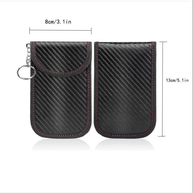 Car Key Case, Car Key Cover, RFID Blocking Key Holder, Key Storage Bag for Car Key (1 Count) 1