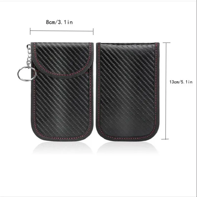 Car Key Case, Car Key Cover, RFID Blocking Key Holder, Key Storage Bag for Car Key (1 Count) 1
