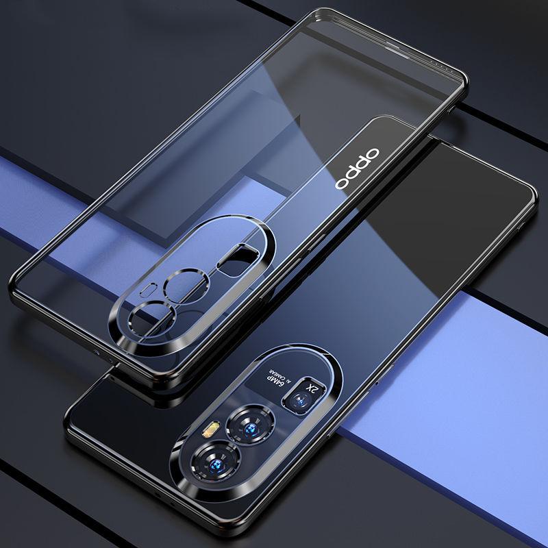Product Introduction of Luxury Electroplating Transparent Phone Casing For OPPO Reno10 Pro Plus 10Pro 10 5G Reno 10Pro+ 10 10 Pro 2023  Lens All-inclusive Shockproof Hard Phone Case Protective Back Cover 28