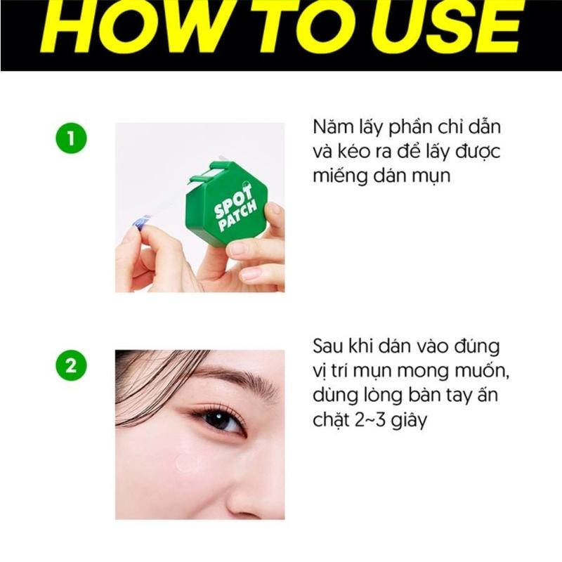 Product Introduction of [Spot Patch-120 miếng] Dán mụn giúp giảm sưng mụn Shupong Spotpatch dạng cuộn 26