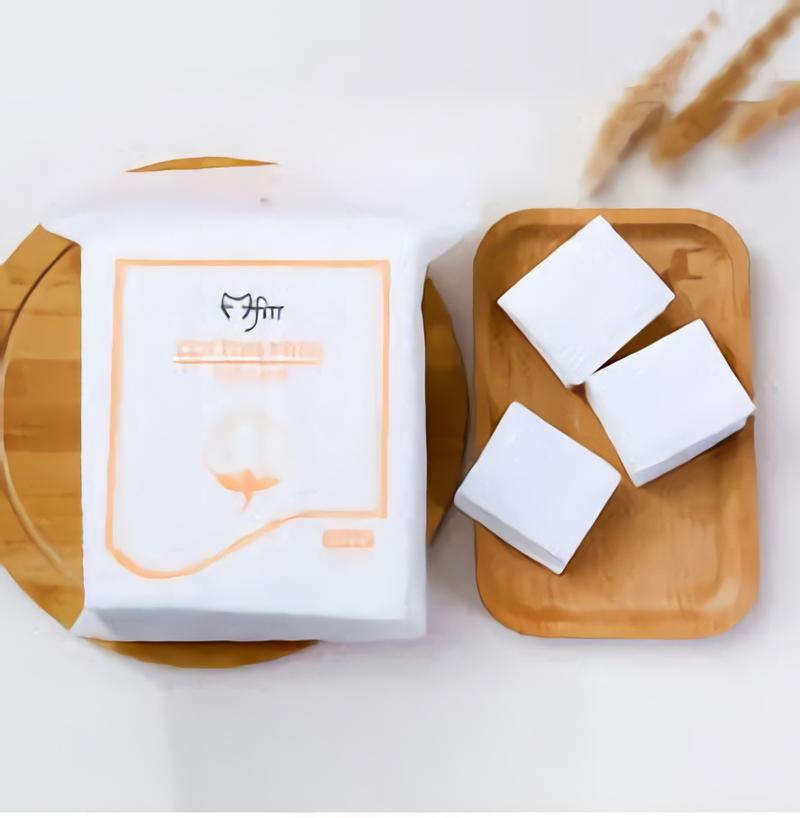 Product Introduction of Bông tẩy trang 222 miếng 3 lớp FM Cotton Pads 222 miếng nội địa Trung Hàng Đẹp - Cosmetic 3