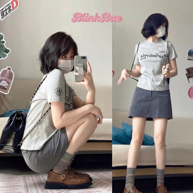 Áo Baby Tee 33 Anniversary Nữ BlinkBae Chất Liệu Cotton Cao Cấp Thiết Kế Thanh Lịch Thời Thượng 7