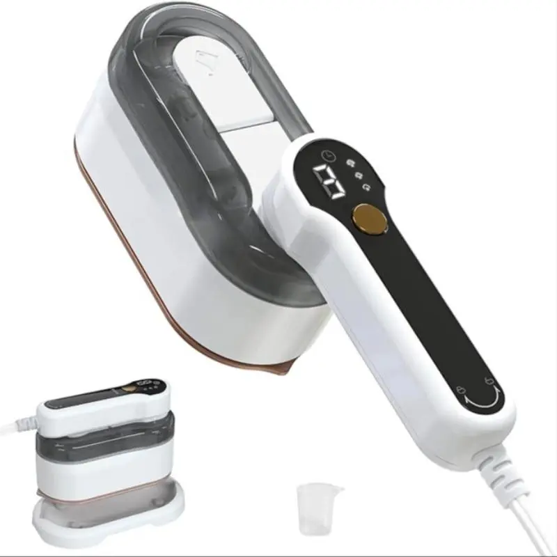 2000W Portable Handheld Garment Steamer, 2-in-1 Handheld Clothes Steamer, Fast Heat-up Mini Travel Iron, Household Handheld Steamer for Home & Travel