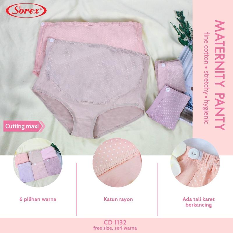 Sorex Maternity Panty 1132 / celana dalam ibu hamil 0