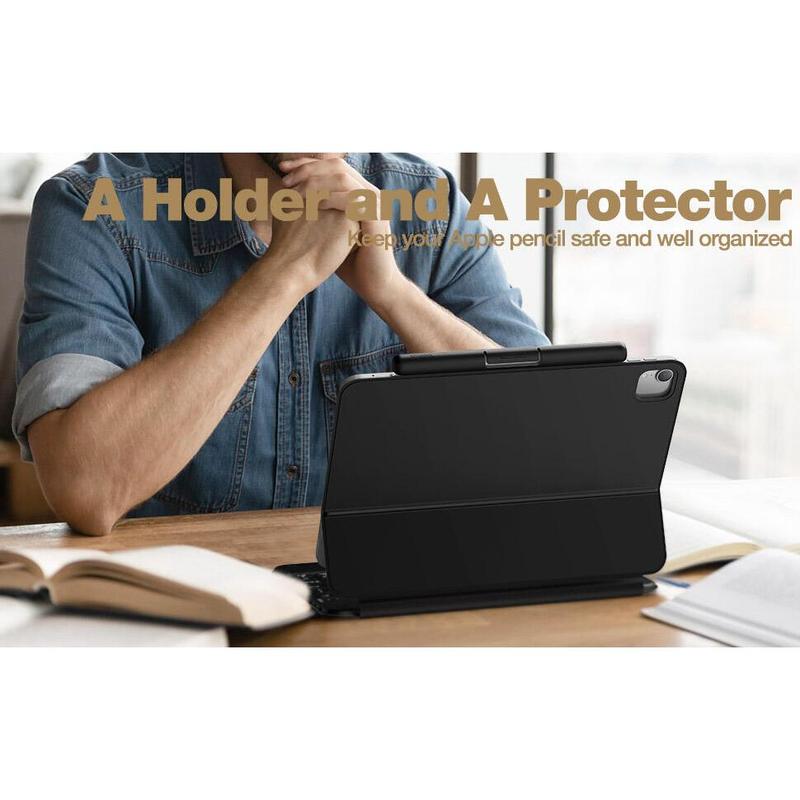Product Introduction of [Cool Digital Store] 2nd Generation Compatible with Magic Keyboard Smart Folio Designed for Apple Pencil Holder 15