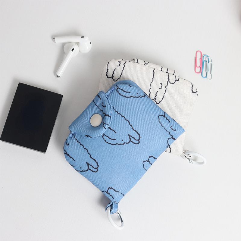 Product Introduction of 1pc Cute Student Card Simplicity Floral Korean Fashion Wallet Card Holder for Girls PortableSmall Storage Bag 11
