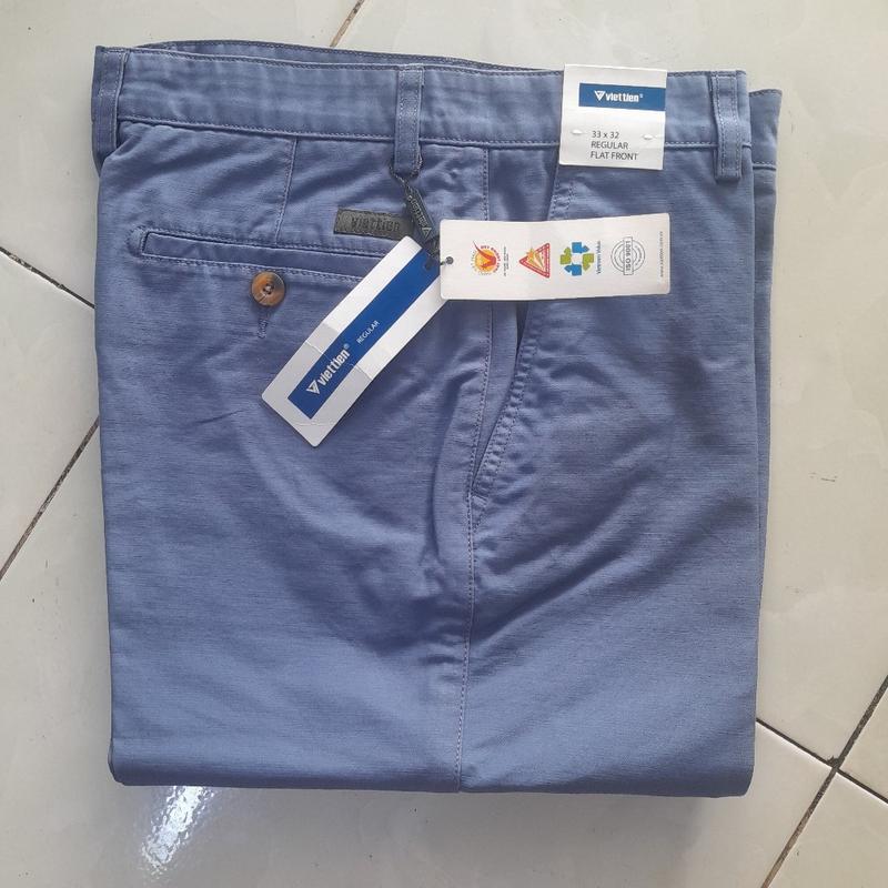 Product Introduction of Quần kaki dài việt Tiến fom regular và regular fit  chất liệu cotton và sợi tổng hợp  lẻ size nhiều màu 7