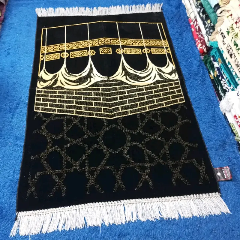 Sajadah Turki Nurtex Motif Khiswah Ukuran 70x110cm Kualitas Premium Sangat Nyaman Saat Digunakan Mini 4