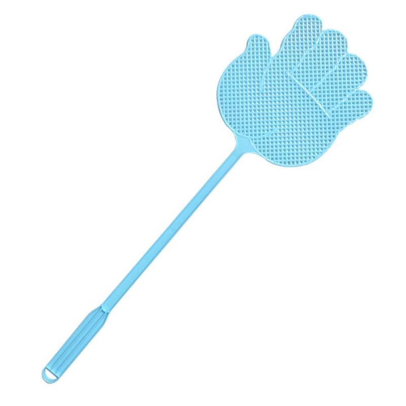 Product Introduction of 1/6 Creative Palm Fly Swatter Manual Model Plastic Fly Swatter Mosquito Swatter Lengthened Thickened Large Anti-mosquito Swatters 24