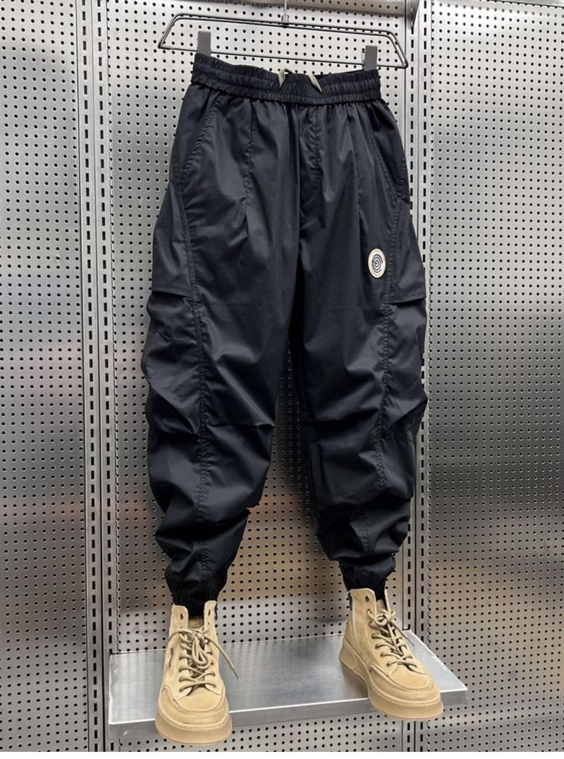 Product Introduction of Quần Jogger, Thương Hiệu Thời Trang Mới Mùa Hè Cho Nam, Phong Cách Hàn Quốc, Dễ Phối Đồ, Chất Liệu Pu, Quần Yếm Đẹp Trai, Túi Rộng Lớn, Quần Harem Ngoài Trời Menswear Pants 5