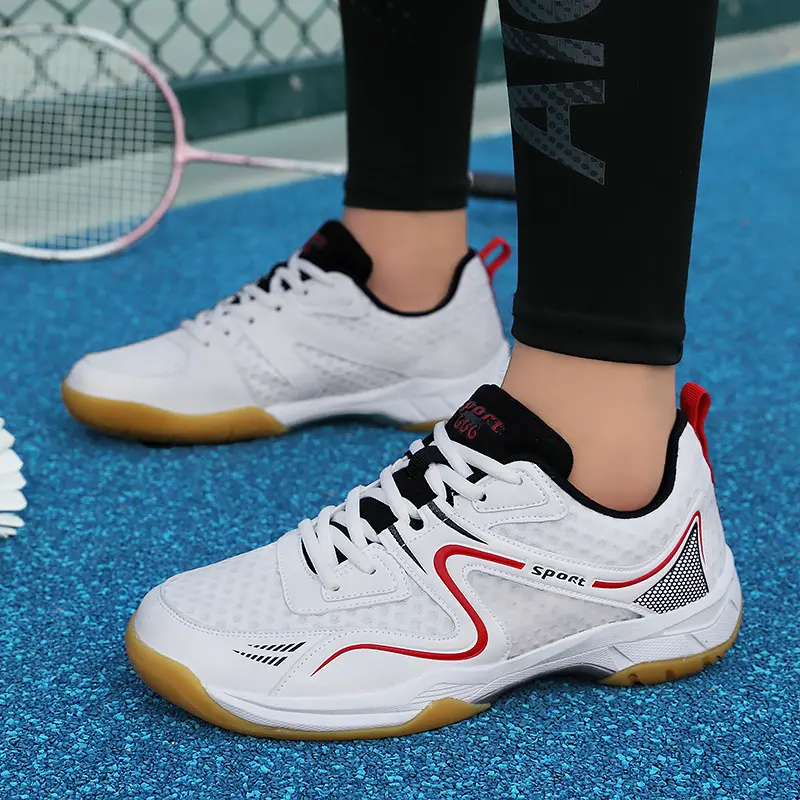 Non-Slip Breathable Badminton Shoes - Designed For High Intensity Sports, To Help You Move Fast And Steady On The Court!