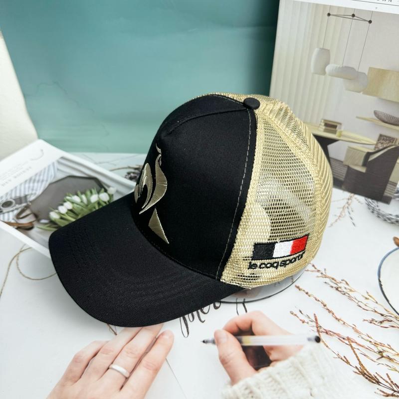 Nón lưỡi trai nam, nón nam con gà thêu phối lưới form đứng, M113 Hat 3