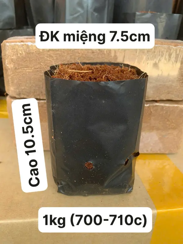 Sét 1kg túi ươm cây- số lượng nhiều( chọn  size) 8