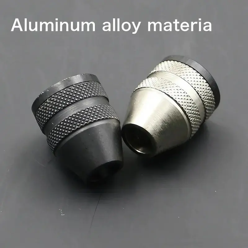 0.3-6.5mm Hex Shank Drill Chuck, 1 Count Quick Change Drill Chuck, Self Centering Three Jaw Chuck, Suitable for Rotary Tool, Electric Milling Machine, Engraving Machine Accessories 3