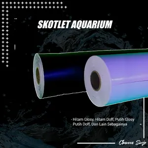 SKOTLET BACKGROUND AQUARIUM  ECER / 50 CM MERK GOODFIX