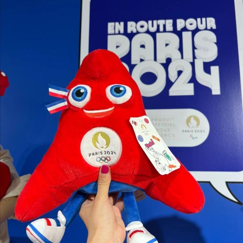 Product Introduction of 2024 Paris Olympic Games Mascot Freehot Freegia Hat Cute Doll Plush Toys Doll 4